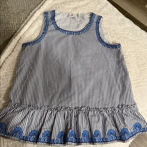 Vineyard Vines White Striped Top